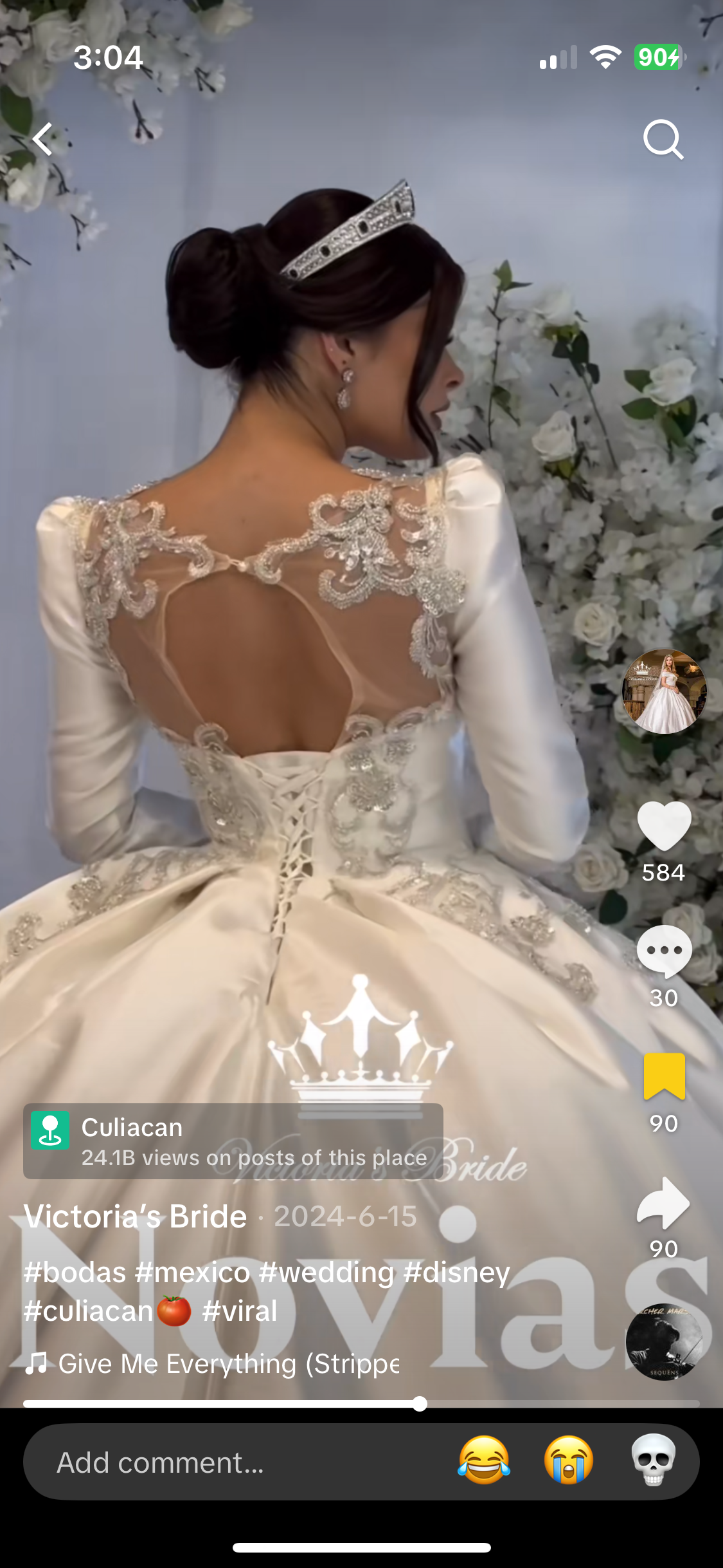 Valerie, Custom order 1132