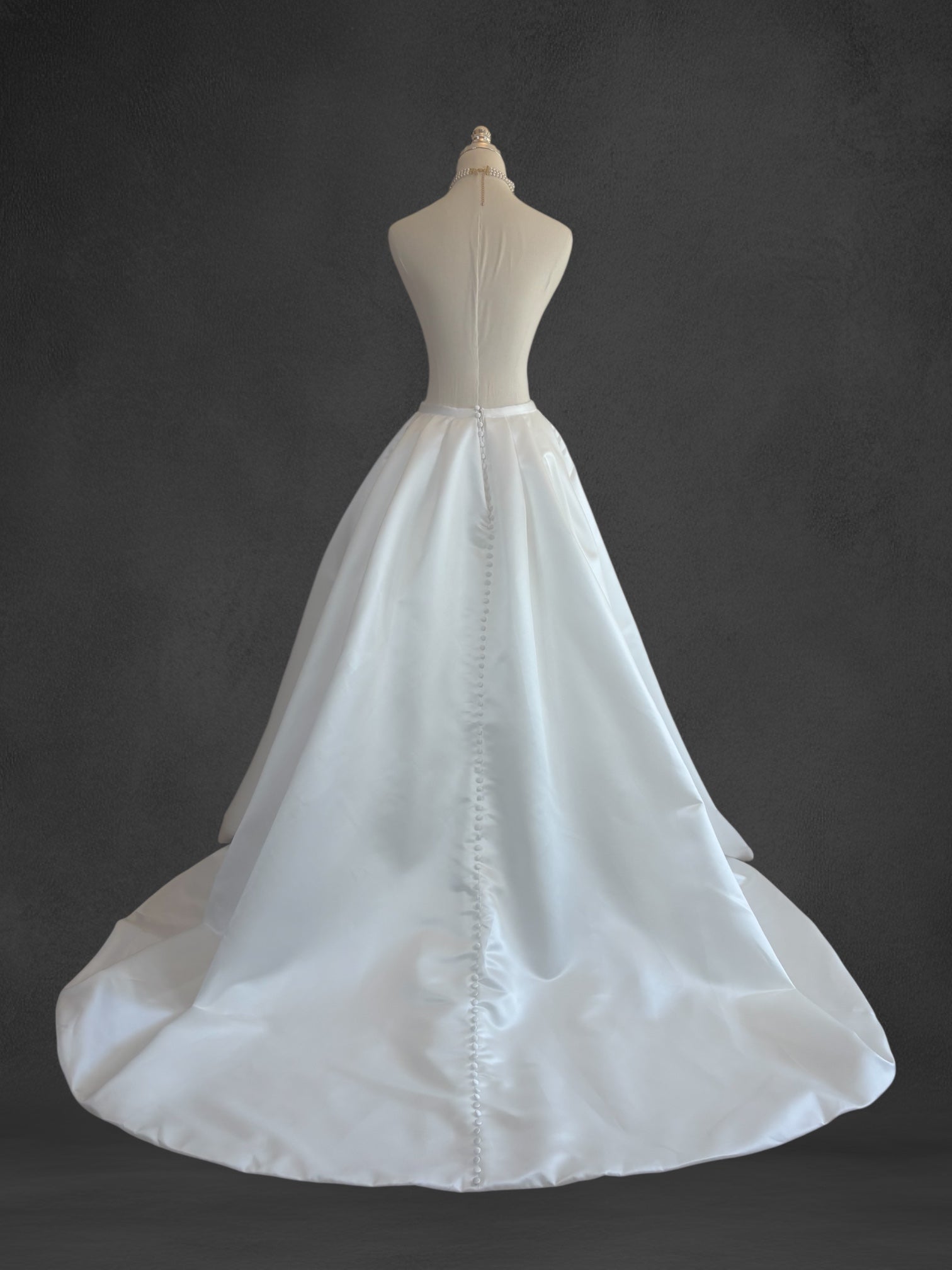 Vespera Removable Overskirt - Bella Luna Gowns