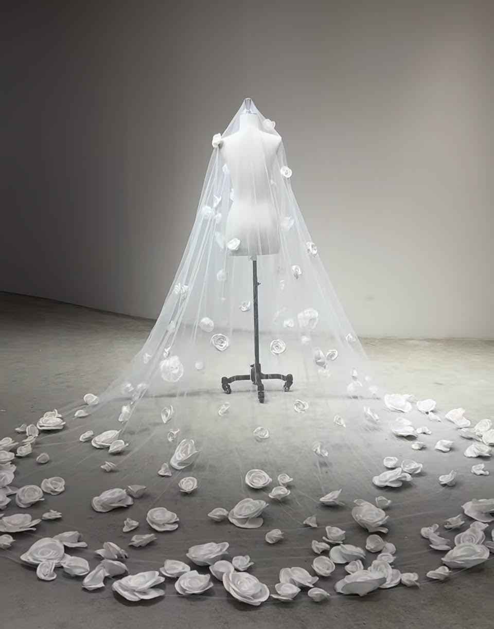 Bespoke Blossom Veil