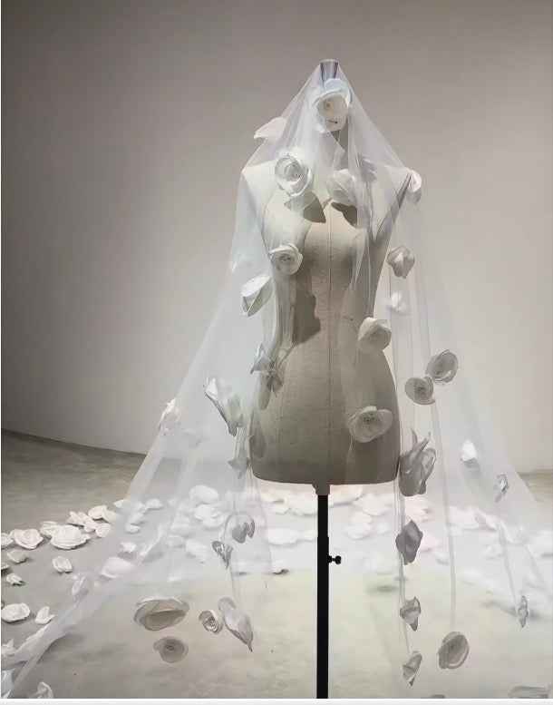 Bespoke Blossom Veil
