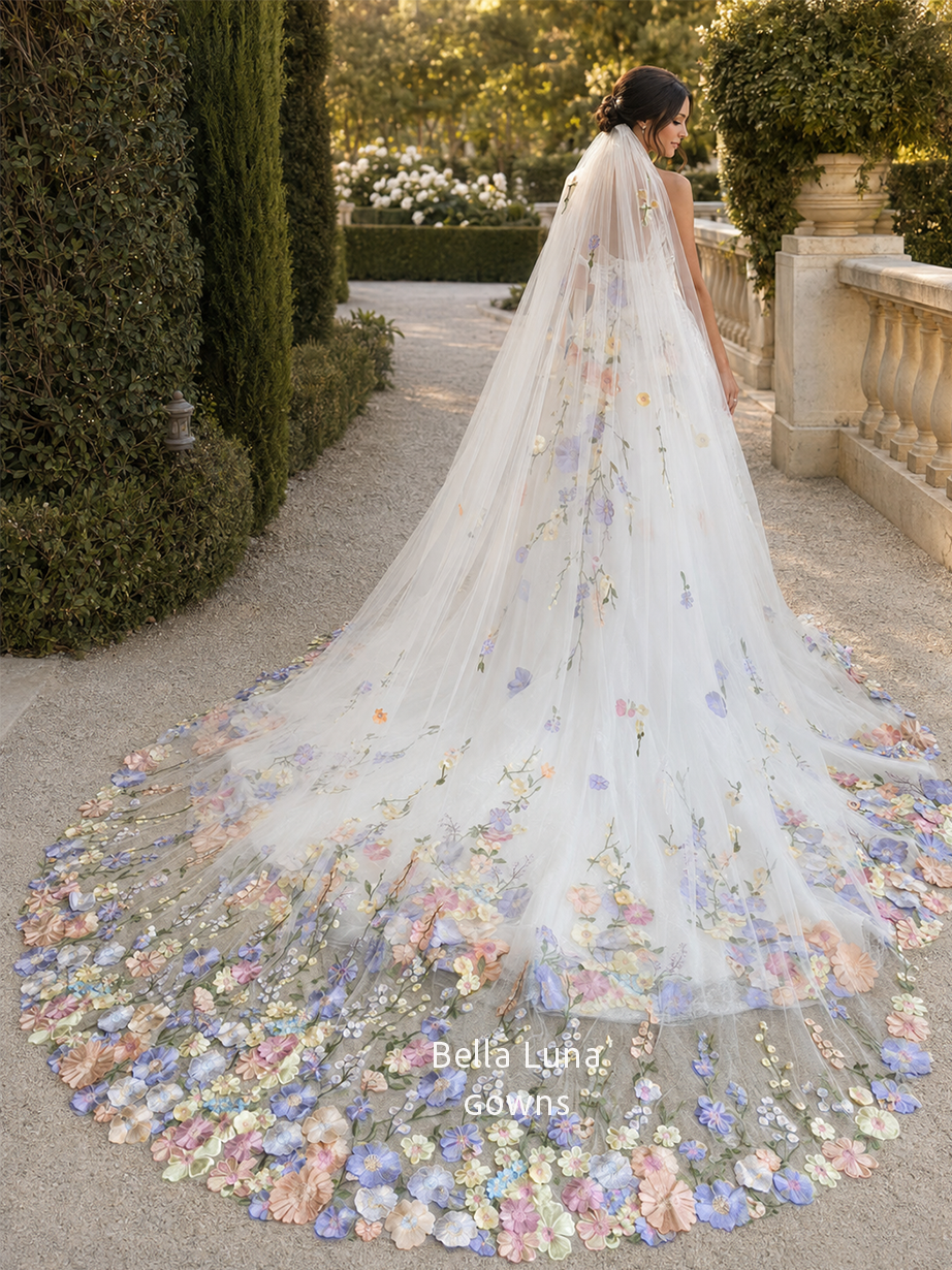 Pastel Reverie Veil