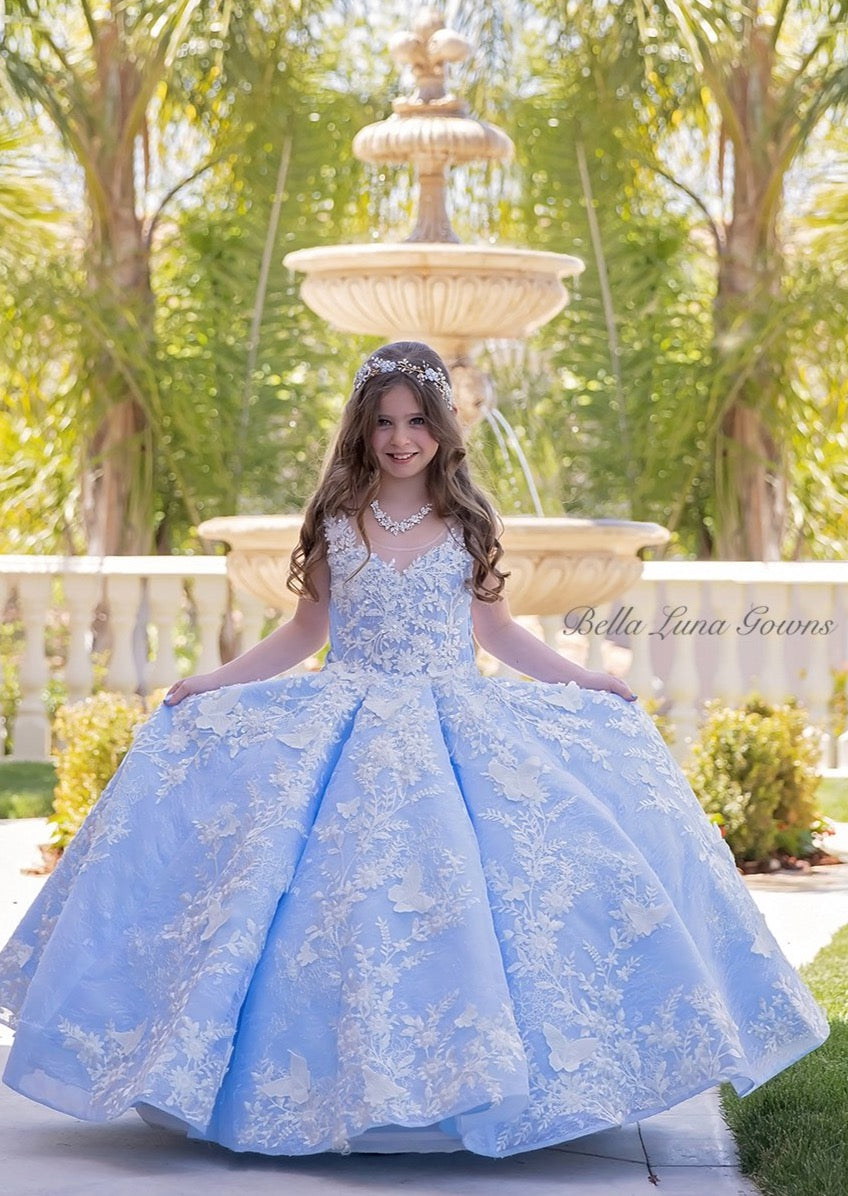 Butterfly Kisses - Bella Luna Gowns