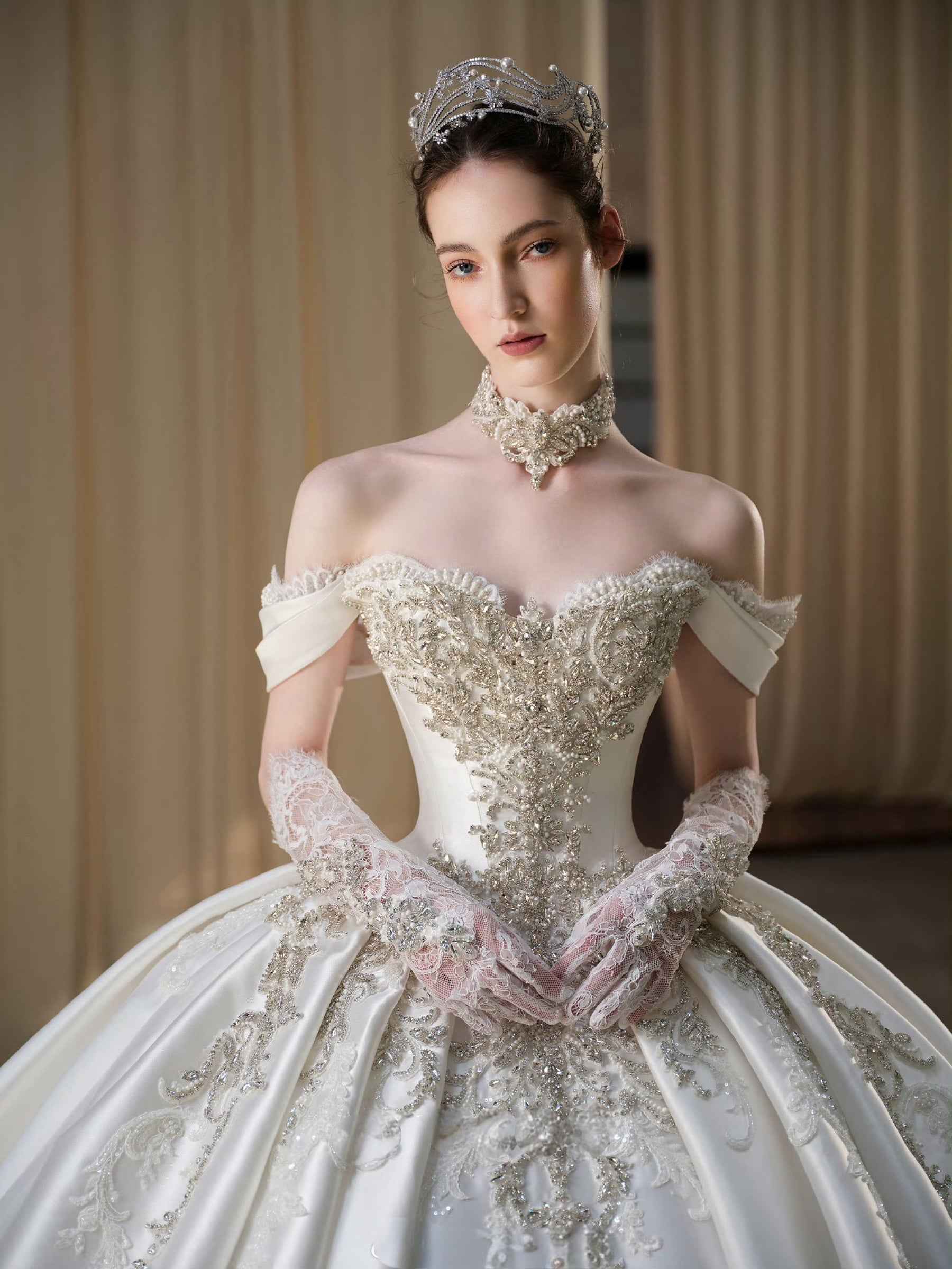 Custom Matching Bridal Sleeves