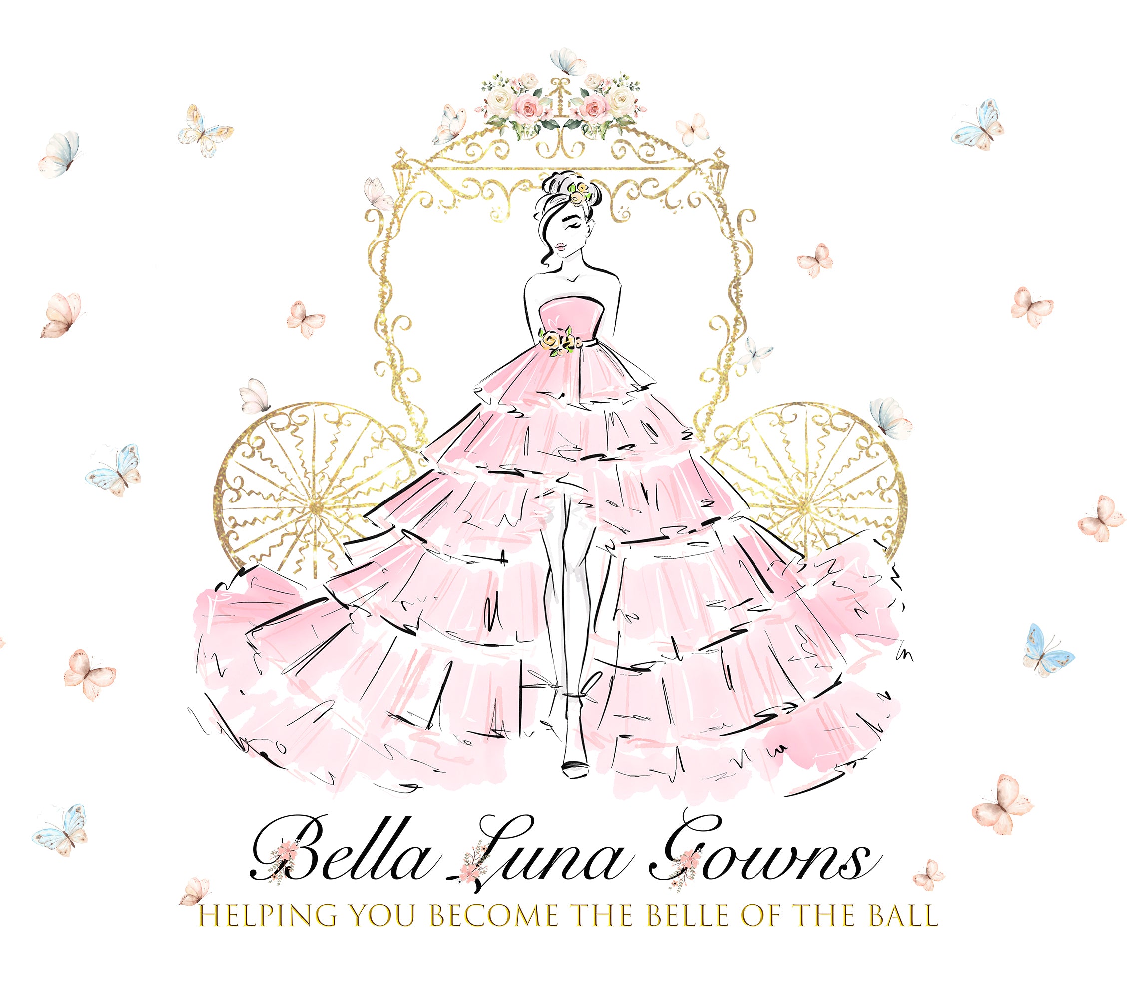 Isabella's Custom Dress Order/VIPCS33 - Bella Luna Gowns