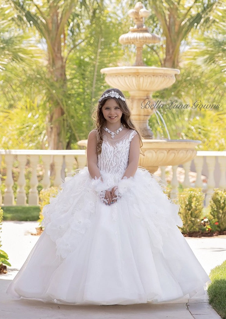 White Orchid - Bella Luna Gowns