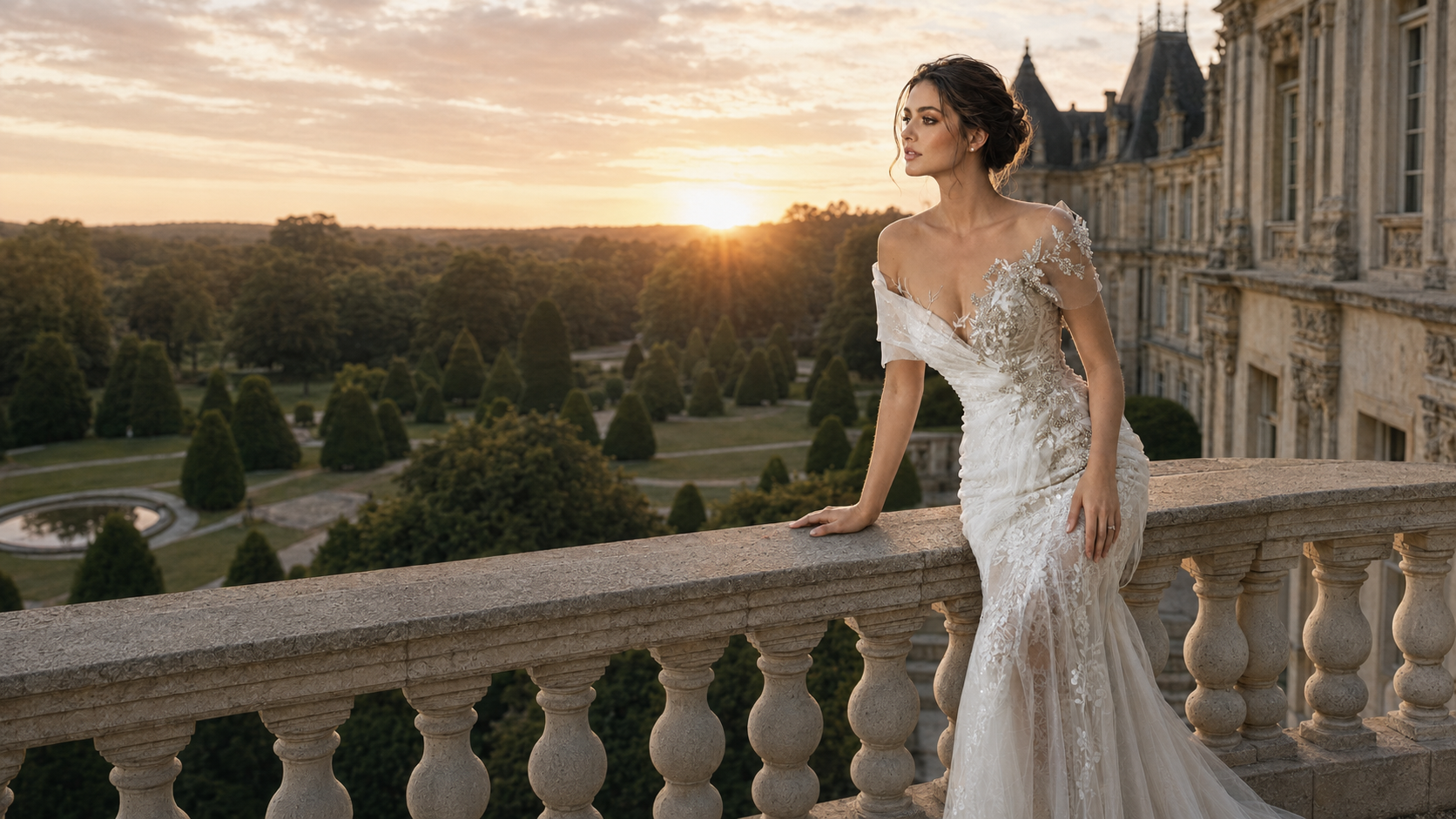 Fitted Bridal Gowns - Bella Luna Gowns