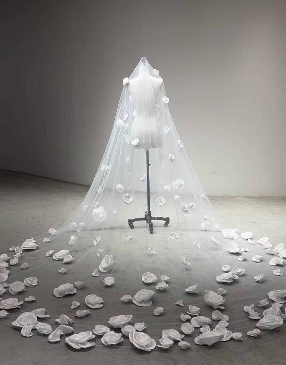 Bespoke Blossom Veil