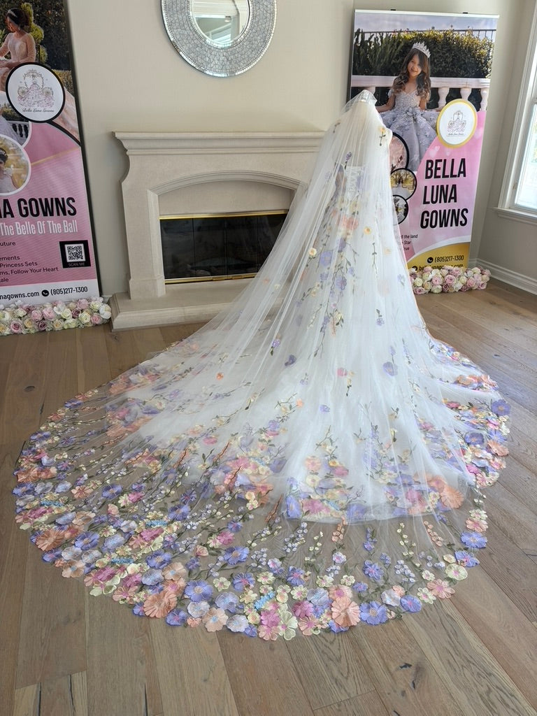 Pastel Reverie Veil