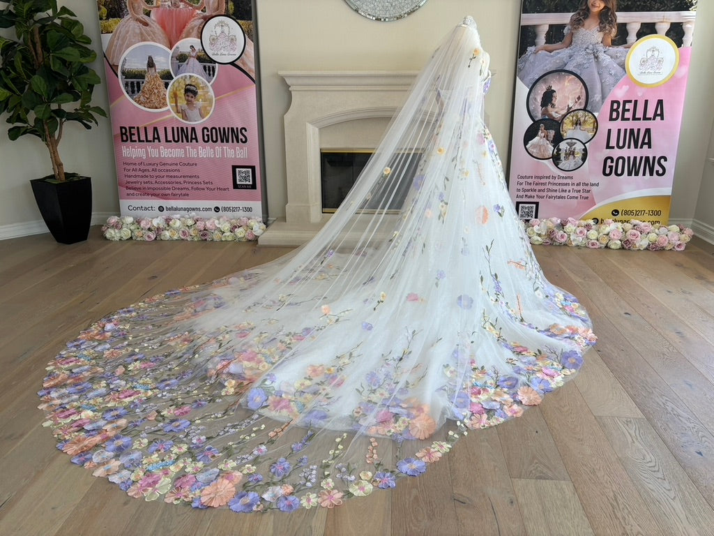 Pastel Reverie Veil
