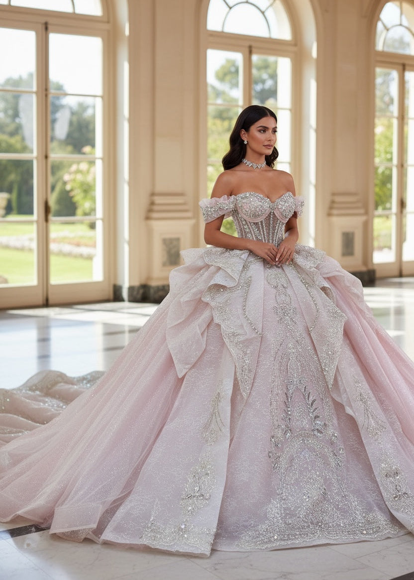 Princess Long Sleeve Wedding Dresses Ball Gown BALL GOWN WEDDING DRESSES FIT FOR A QUEEN Princess Long Sleeve Wedding Dresses Ball Gown BALL GOWN WEDDING DRESSES FIT FOR A QUEEN