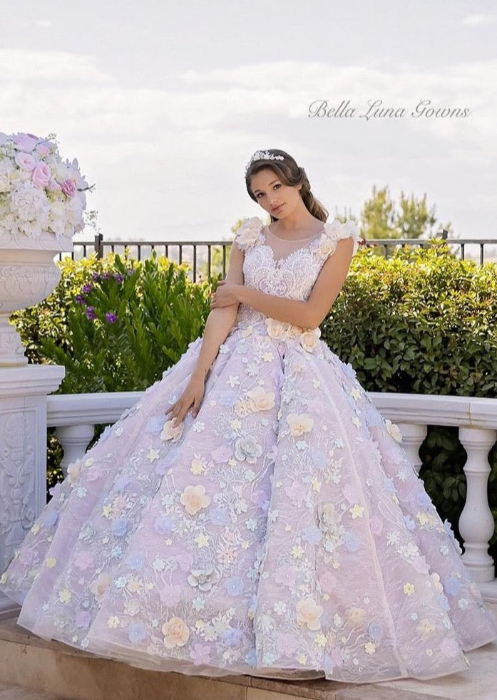 Stock Lavender Blossom - Bella Luna Gowns