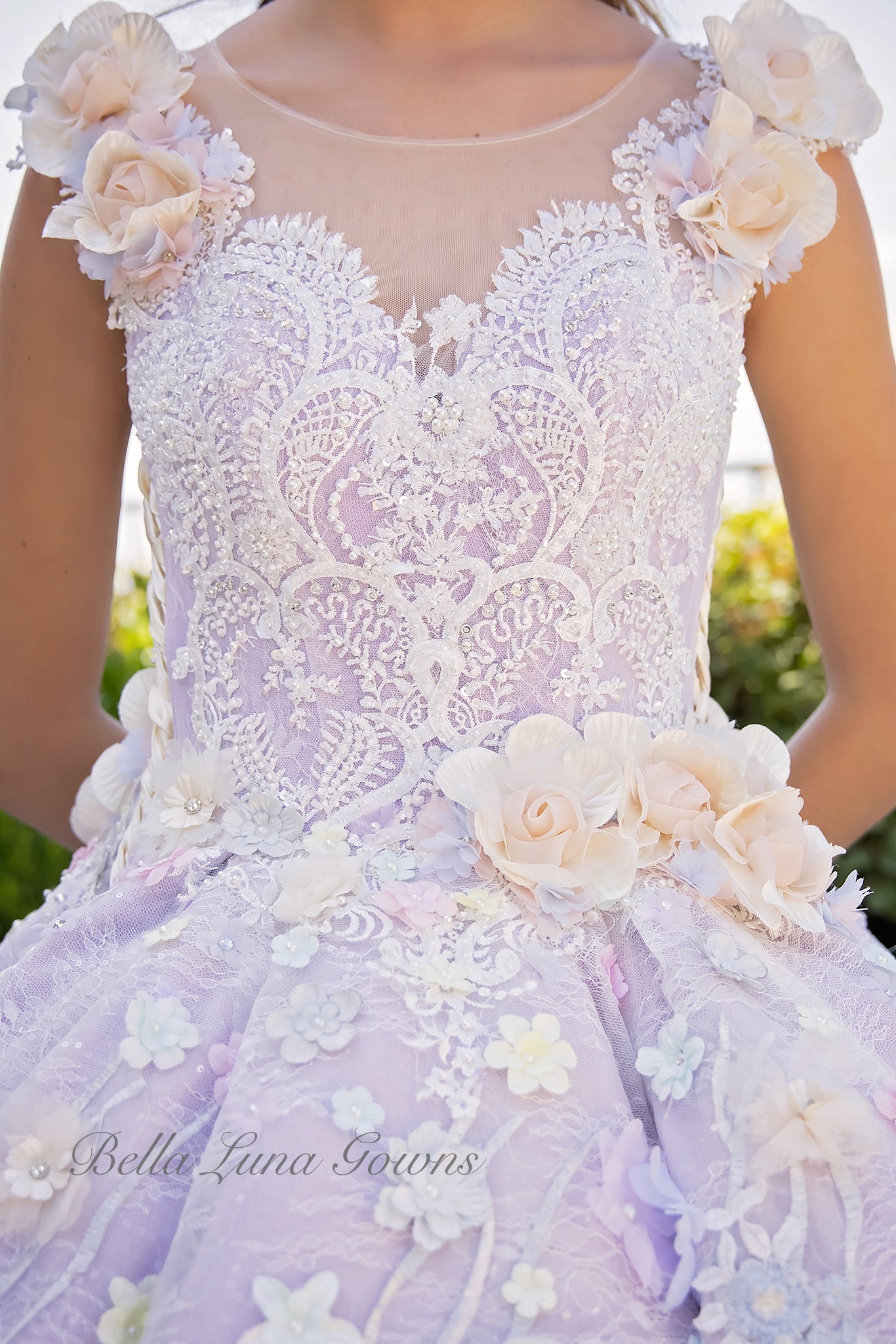 Lavender Blossom - Bella Luna Gowns